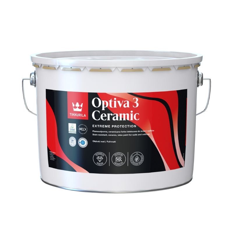 欧铁华瓷白内墙漆 Optiva 3 Ceramic