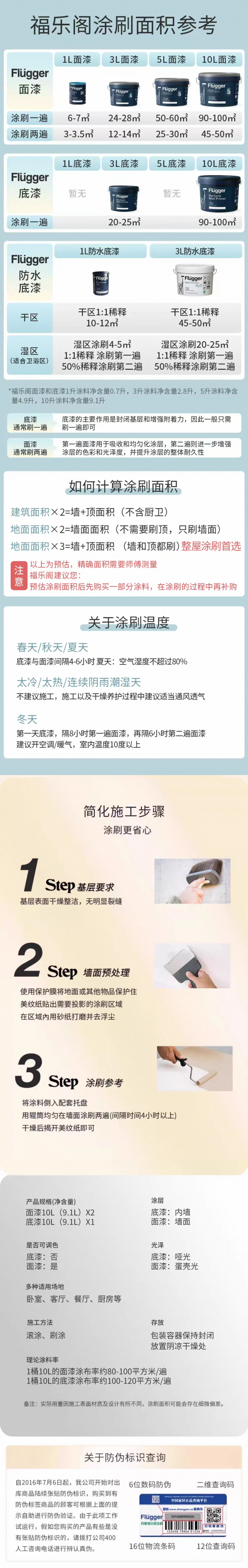 福乐阁Flugger原装进口Perform-1u 家用涂料油漆安全环保认证详情图