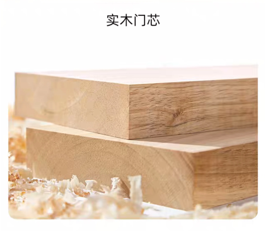 极简室内门家用现代简约平板门静音房间卧室门外平内开复合套装门详情图